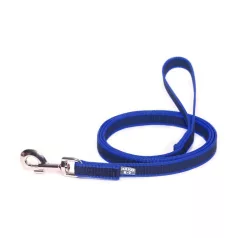   Julius-K9 | Color&Gray | Gumírozott, csúszásbiztos póráz – kék/szürke 20 mm / 2 m