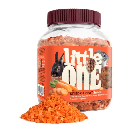 Little One szárított sárgarépa jutalomfalat kisemlősöknek 200 g