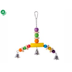   JK | Libikóka, három csengettyűs fajáték madaraknak - 23 cm
