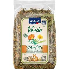   Vitakraft Vita Verde Nature Mix Löwenzahn,Ringelblume | Kiegészítő eledel rágcsálóknak | Pitypang-körömvirág - 100 g