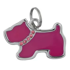   Trixie | Fancy I.D. Tag - medál - kutya motívum, több féle színben - 3,5x2,5cm
