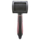 Trixie | Soft Brush - Puha fémszálas kefe fésűvel macskák részére (7x16cm)