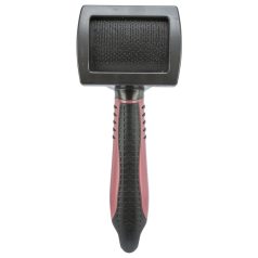   Trixie | Soft Brush - Puha fémszálas kefe fésűvel macskák részére (7x16cm)