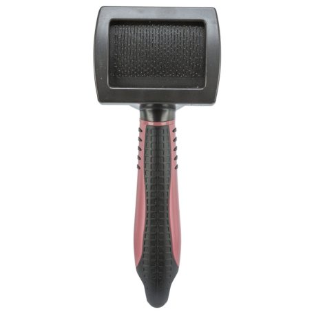 Trixie | Soft Brush - Puha fémszálas kefe fésűvel macskák részére (7x16cm)