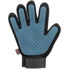   Trixie Fur Care Glove | Ötujjas szőrápoló kesztyű gumírozott sörtékkel – 16 × 24 cm