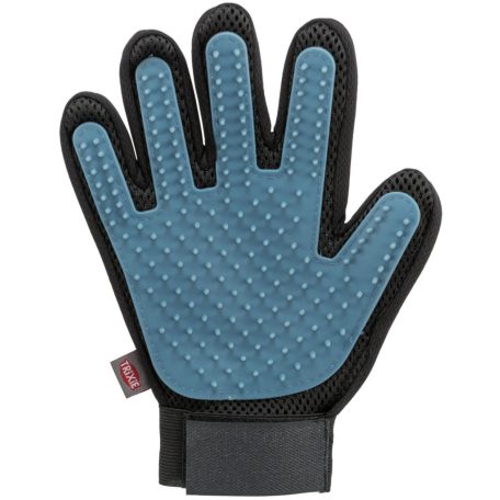 Trixie Fur Care Glove | Ötujjas szőrápoló kesztyű gumírozott sörtékkel – 16 × 24 cm