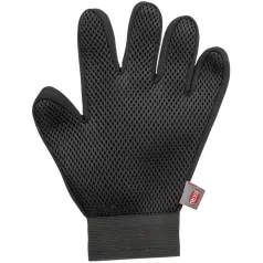   Trixie Fur Care Glove | Ötujjas szőrápoló kesztyű gumírozott sörtékkel – 16 × 24 cm