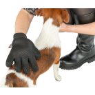 Trixie Fur Care Glove | Ötujjas szőrápoló kesztyű gumírozott sörtékkel – 16 × 24 cm