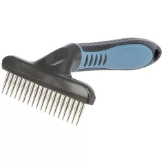   Trixie Long Hair Groomer | Puha sörtés kefe hosszú szőrű kutyák részére – 10 × 15 cm