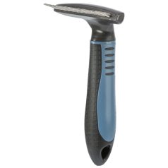   Trixie | Szőrritkító gereblye forgó fogazattal – Kíméletes aljszőrzet bontó | 7 × 14 cm