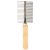 Trixie Double-Sided Wood Comb | Kétoldalas fém fésű fa nyéllel – 17 cm