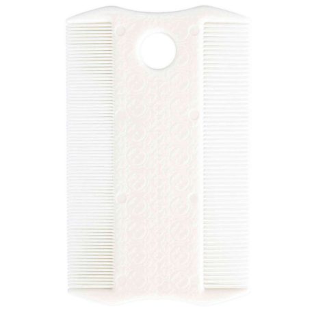 Trixie Double-Sided Flea and Dust Comb | Kétoldalas műanyag bolha- és porfésű – 9 cm