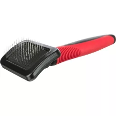   Trixie Soft Brush | Puha szőrápoló kefe kutyák részére – 12 × 16 cm