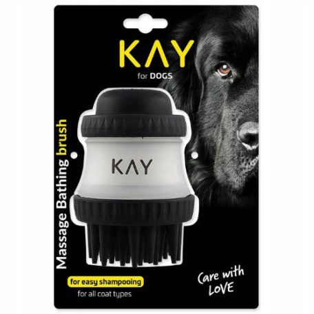 KAY Massage Bathing Brush | Masszírozó fürdetőkefe kutyák részére