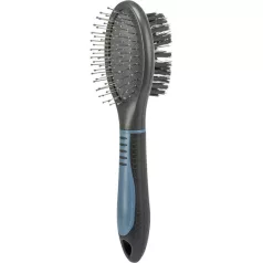   Trixie Brush Double-Sided | Ovális kétoldalas kefe kutyák részére – 5 × 19 cm