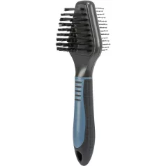   Trixie Double-Sided Brush | Kétoldalas kefe kutyák részére a teljes körű ápolásért – 6 × 19 cm