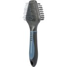 Trixie Double-Sided Brush | Kétoldalas kefe kutyák részére a teljes körű ápolásért – 6 × 19 cm