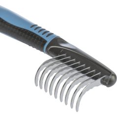   Trixie Fur Detangler | Professzionális szőrbontó fésű forgó fogakkal – 19 cm