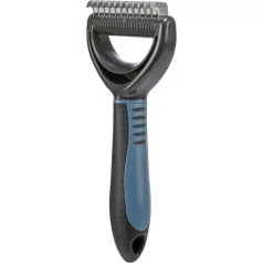   Trixie Universal Groomer | Univerzális szőrápoló borotva sűrű aljszőrzethez – 6 × 18 cm
