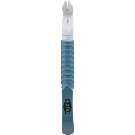 Trixie Tick Remover with LED | Világítással ellátott kullancskiszedő csipesz kutyák és macskák részére – 14 cm
