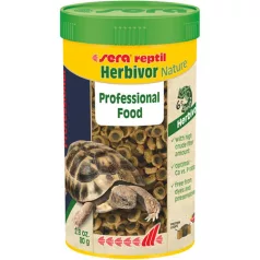   Sera Nature Reptil Professional Herbivor | Professzionális kétkomponensű táp növényevő hüllők részére – 250 ml/ 80 g
