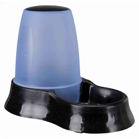 Trixie | Food and Water dispenser műanyag önetető macskáknak – 0,6 l (21 × 15 × 12 cm)