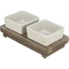 Trixie Bowl Set CityStyle | Tál szett - 2 x 0,2 L