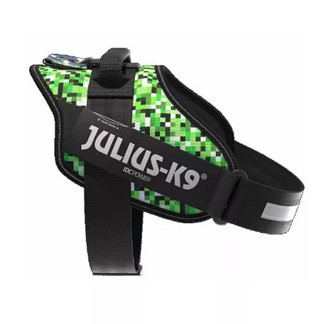 Julius-K9 | IDC Powerhám | Ergonomikus, fényvisszaverő kutyahám – Pixelfield (S) 49–67 cm