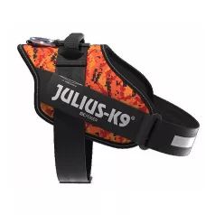   Julius-K9 | IDC Powerhám | Ergonomikus, fényvisszaverő kutyahám – Pixeljuice (XS) 40–53 cm