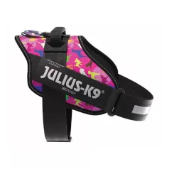   Julius-K9 | IDC Powerhám | Ergonomikus, fényvisszaverő kutyahám – Dogz (2XS) 33–45 cm