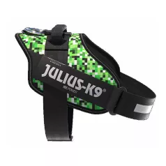   Julius-K9 | IDC Powerhám | Ergonomikus, fényvisszaverő kutyahám – Pixelfield (2XL/3) 82–115 cm