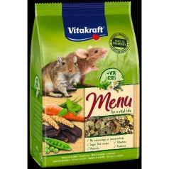   Vitakraft Menu (egér, futóegér) | Teljes értékű eledel kisrágcsálóknak – 400 g