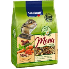   Vitakraft Menu (burunduk) | Teljes értékű eledel csíkos mókusoknak – 600 g
