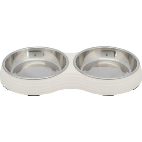 Trixie Bowl Set Stainless Steel | Rozsdamentes tál - 2 x 0,2 L