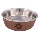 Trixie Stainless Steel Bowl | Fémtál műanyag borítással - 2,2 L