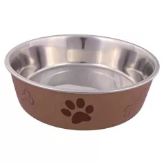   Trixie Stainless Steel Bowl | Fémtál műanyag borítással - 2,2 L