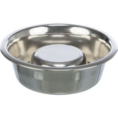   Trixie Slow Feeding Stainless Steel Bowl | Evéslassító tál - 0,6 L