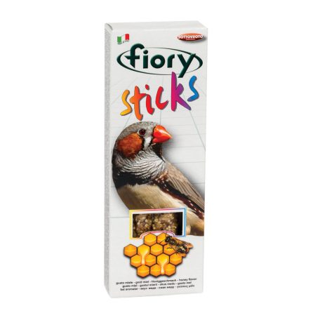 Fiory | Sticks for Exotic birds honey flavor | Rudak (2 db) egzotikus madaraknak, méz ízesítéssel - 60 g