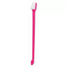   Trixie Double-Sided Toothbrush | Kétoldalú, hosszú nyelű fogkefe kutyák részére – 23 cm