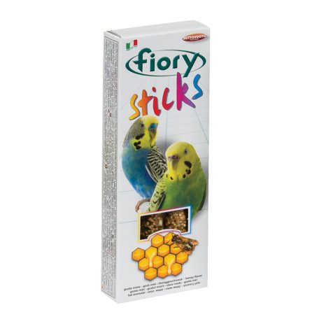 Fiory | Sticks for Budgies honey flavor | Rudak (2 db) törpepapagájnak, méz ízesítéssel - 60 g