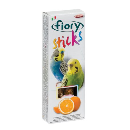 Fiory | Sticks for Budgies orange flavor | Rudak (2 db) törpepapagájnak, narancs ízesítéssel - 60 g