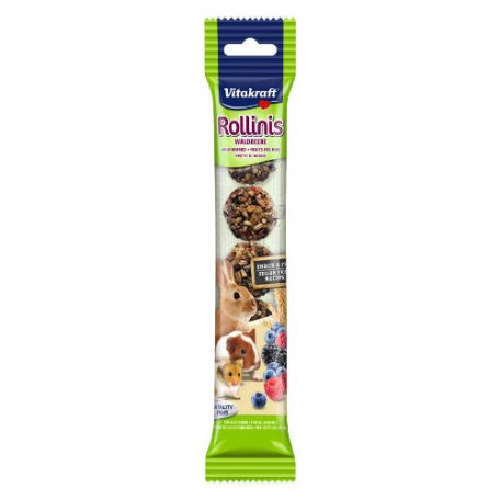 Vitakraft | Rollinis Gyümölcs Golyók – kiegészítő eleség rágcsálók részére (49 g)