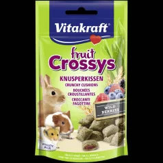   Vitakraft Fruit Crossys Waldbeere | Jutalomfalat kisrágcsálóknak – 50 g