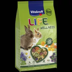   Vitakraft Life Wellness | Gabonamentes teljes értékű eledel törpenyulaknak – 600 g