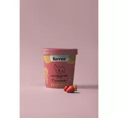 Fürree Természetes Fagyipor Kutyáknak Eper 60 g