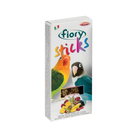 Fiory | Sticks for Parakeets fruits flavor | Rudak (2 db) papagájoknak, gyümölcs ízesítéssel - 60 g