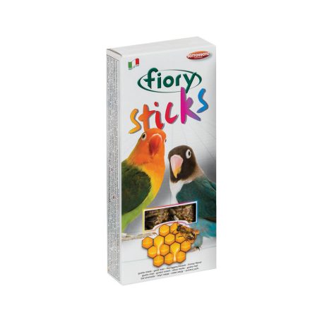 Fiory | Sticks for Parakeets honey flavor | Rudak (2 db) papagájoknak, méz ízesítéssel - 60 g