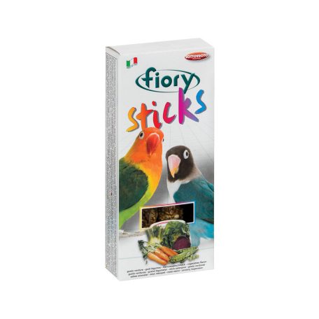 Fiory | Sticks for Parakeets vegetable flavor | Rudak (2 db) papagájoknak, zöldség ízesítéssel - 60 g