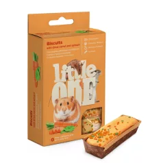   Little One Süti kisemlősöknek sárgarépával és spenóttal 5x7 g