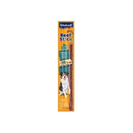 Vitakraft | Beef Stick Ásványi Anyagokkal | Húsos jutalomfalat kistestű kutyák részére – 12 g